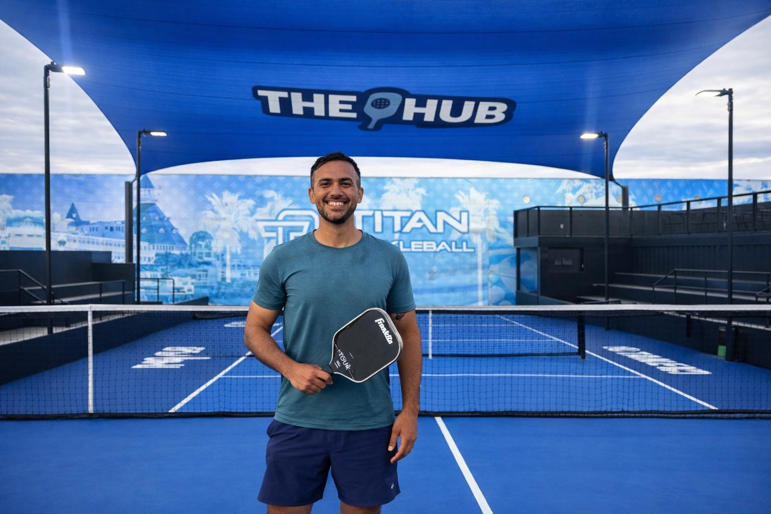 Pickleball coaching session